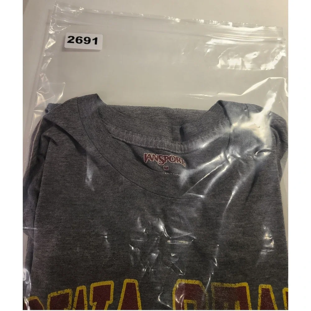 Jansport Iowa State Cyclones Men's Medium Gray Graphic T-Shirt NCAA Cy Cardinal